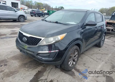 2015 Kia Sportage Lx z USA, uszkodzony, nr VIN KNDPBCAC2F7680602